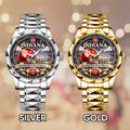 Indiana Hoosiers Football 2025 National Champions Alloy Luxury Quartz Watch – TANTN20493