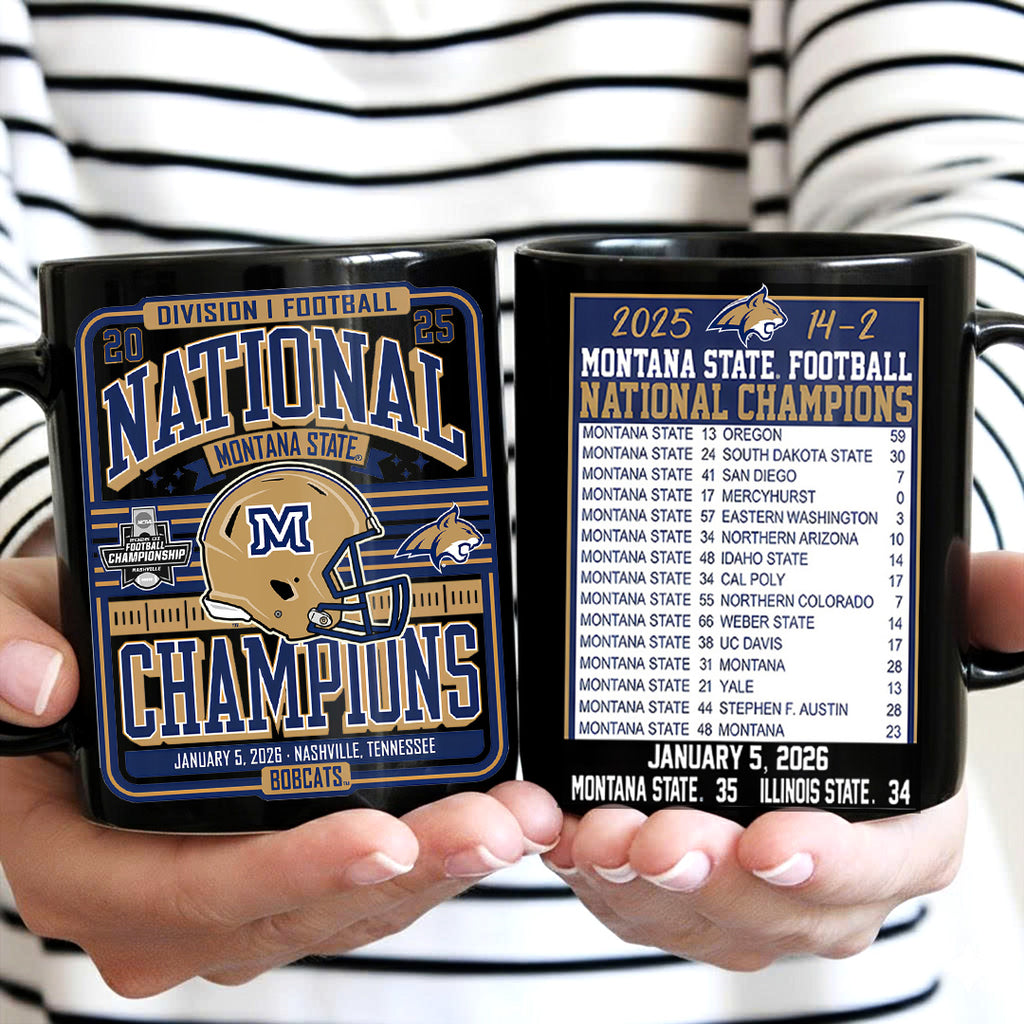 Montana State Bobcats Football Ceramic Mug – TANTN20522