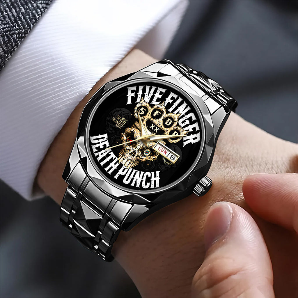 Five Finger Death Punch Alloy Luxury Quartz Watch – TANTN20566