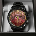 Dolly Parton 80th Anniversary Black Stainless Steel Watch – TANTN20588