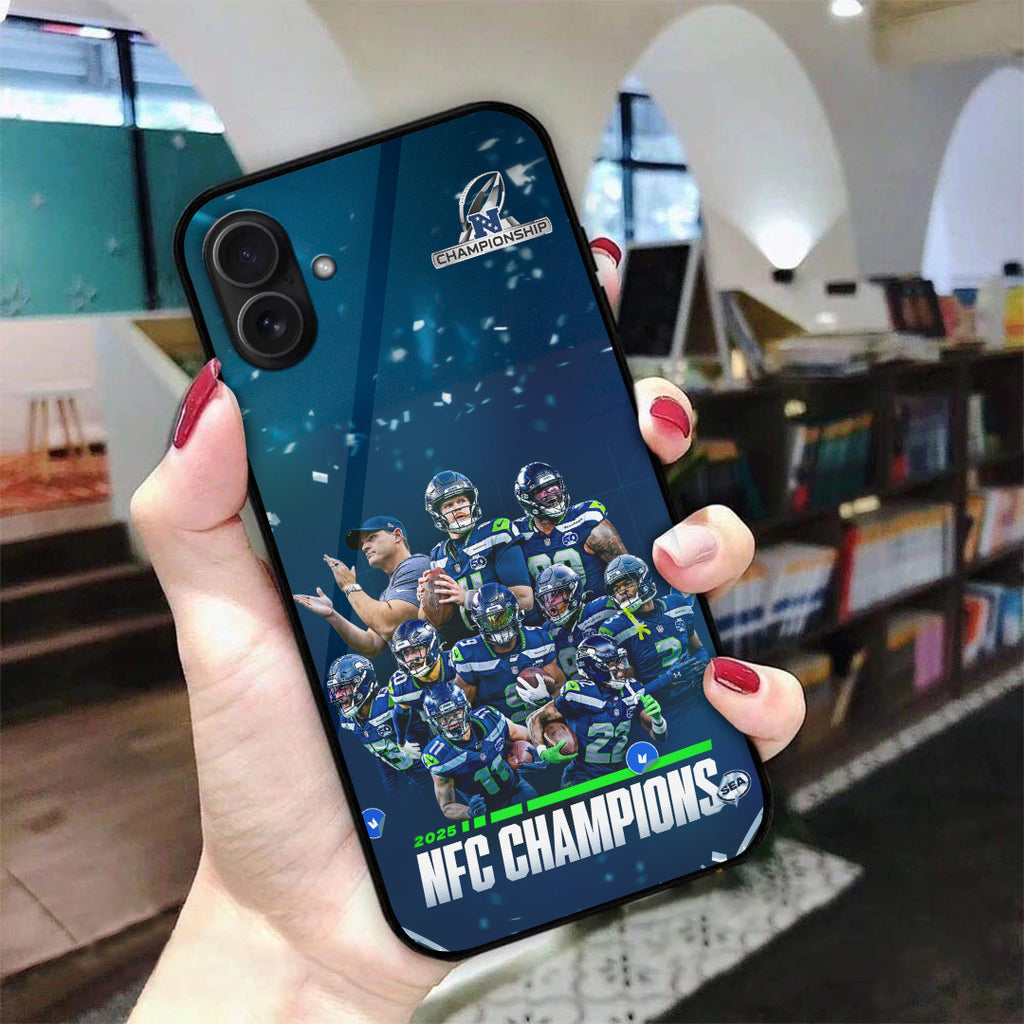 Seattle Seahawks 2025 NFC Champions Phone Case – TANTN20637