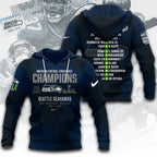 Seattle Seahawks 2025 NFC Champions 3D Apparel – TANTN20656