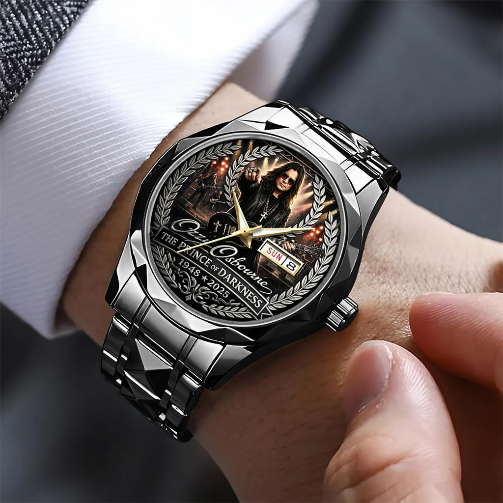 Ozzy Osbourne Alloy Luxury Quartz Watch – TANTN20688
