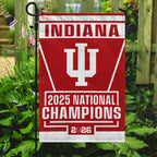 Indiana Hoosiers Football 2025 National Champions Double-side Garden Flag – TANTN20691