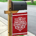 Indiana Hoosiers Football 2025 National Champions Double-side Garden Flag – TANTN20691