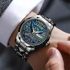 Seattle Seahawks 2025 NFC Champions Alloy Luxury Quartz Watch – TANTN20714