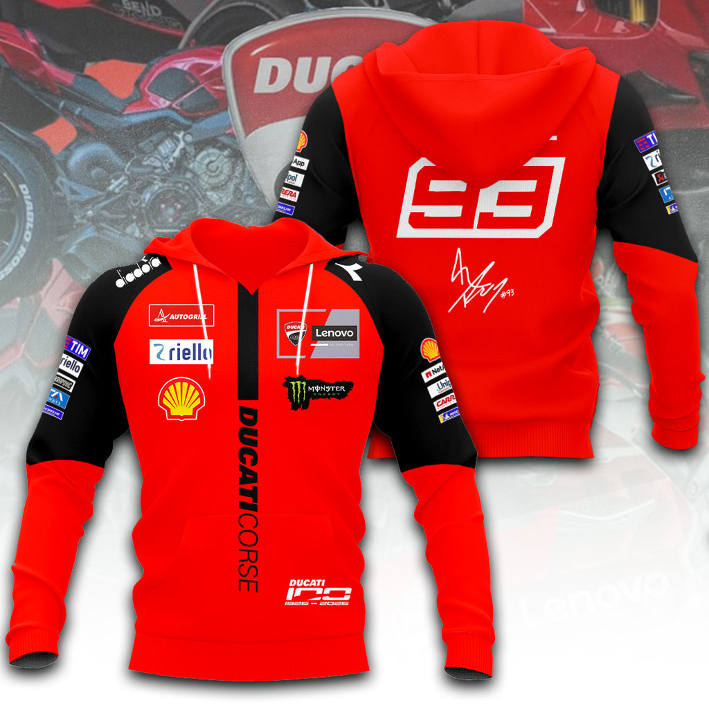 Ducati Lenovo Team x Marc Márquez 2026 3D Apparel – TANTN20743