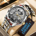 Kenny Chesney Alloy Luxury Quartz Watch – TANTN20769