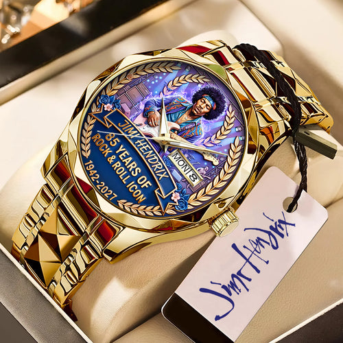 Jimi Hendrix 85th Anniversary 2027 Alloy Luxury Quartz Watch – TANTN20880