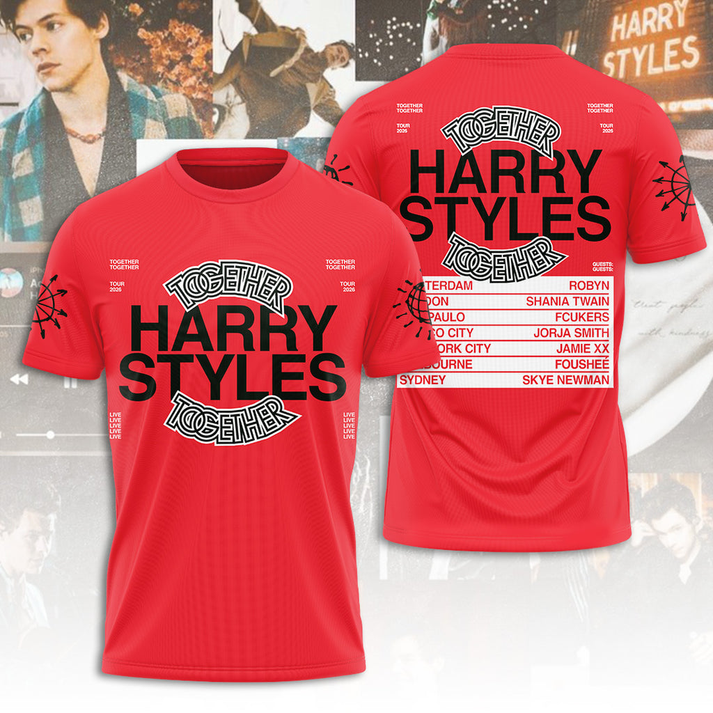 Harry Styles Tour 2026 3D Apparel – TANTN20908
