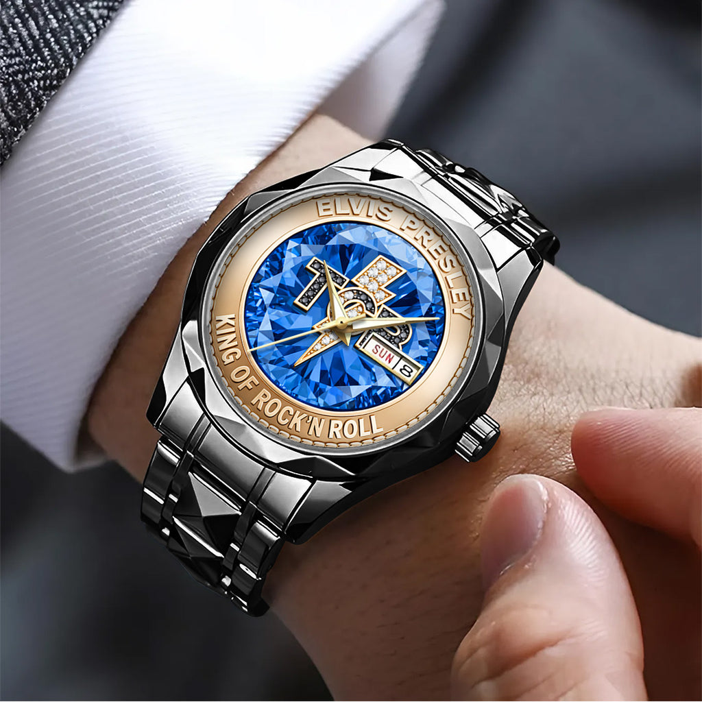 Elvis Presley Alloy Luxury Quartz Watch – TANTN20913