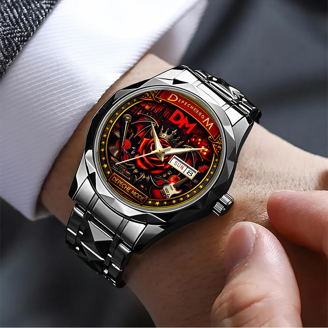 Depeche Mode Alloy Luxury Quartz Watch – TANTN20938