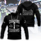 Seattle Seahawks 2025 Super Bowl LX Champions 3D Apparel – TANTN20980