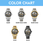 Seattle Seahawks 2025 Super Bowl LX Champions Alloy Luxury Quartz Watch – TANTN21015