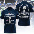 Seattle Seahawks 2025 Super Bowl LX Champions 3D Apparel – TANTN21021