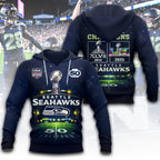 Seattle Seahawks 2025 Super Bowl LX Champions 3D Apparel – TANTN21026