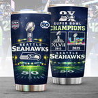 Seattle Seahawks 2025 Super Bowl LX Champions Tumbler Cup – TANTN21027