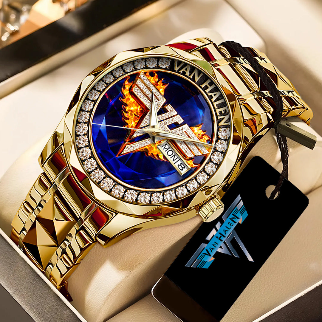 Van Halen Alloy Luxury Quartz Watch – TANTN21100