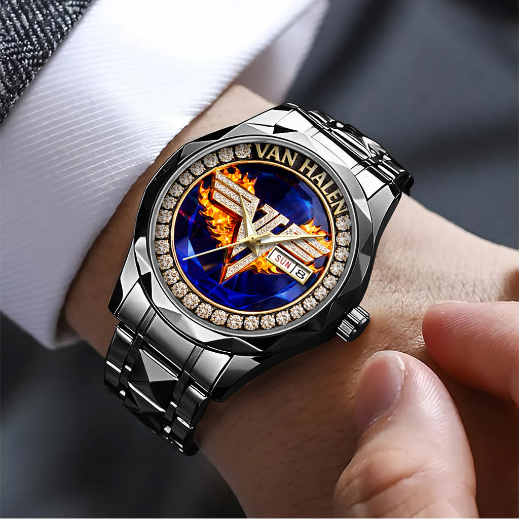 Van Halen Alloy Luxury Quartz Watch – TANTN21100