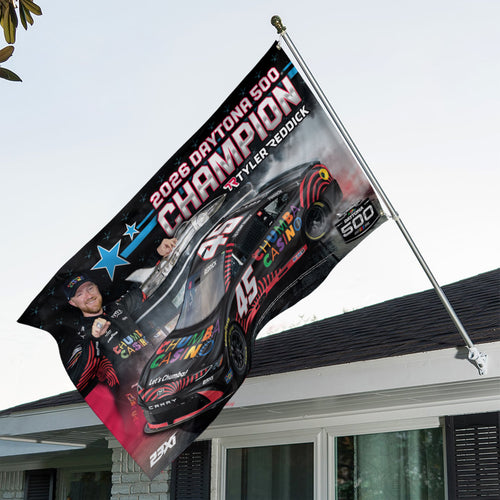 Tyler Reddick 2026 Daytona 500 Champion 3D Double-side House Flag – TANTN21128