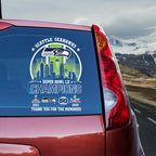 Seattle Seahawks 2025 Super Bowl LX Champions 3D Car Sticker – TANTN21144