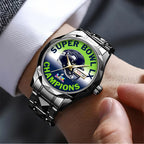Seattle Seahawks 2025 Super Bowl LX Champions Alloy Luxury Quartz Watch – TANTN21152