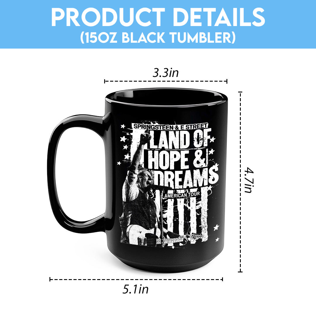 Bruce Springsteen Tour 2026 Ceramic Mug – TANTN21196