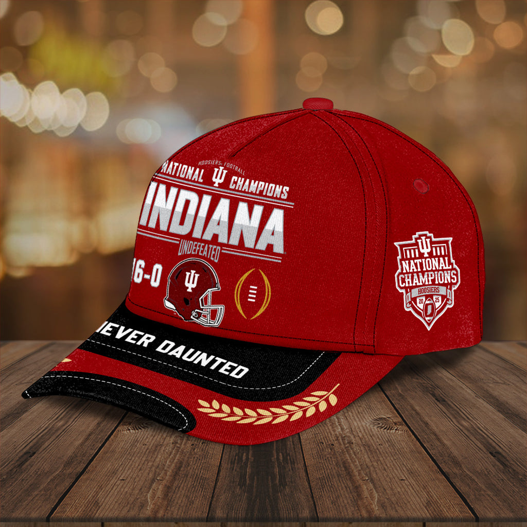Indiana Hoosiers Football 2025 National Champions Classic Cap – TANTN21215