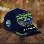Seattle Seahawks 2025 Super Bowl LX Champions Classic Cap – TANTN21224