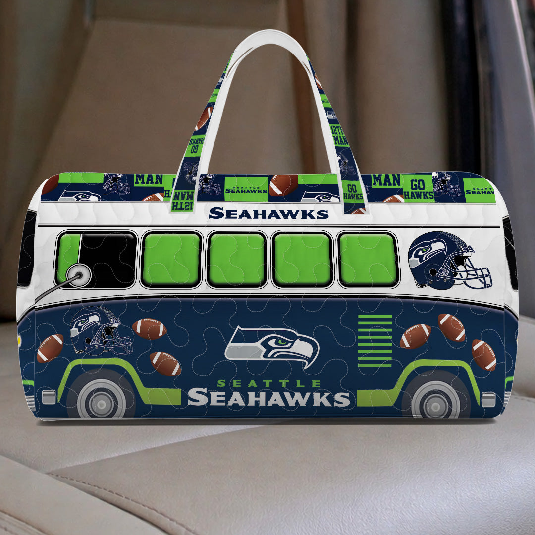 Seattle Seahawks Quilt Travel Bag – TANTN21262