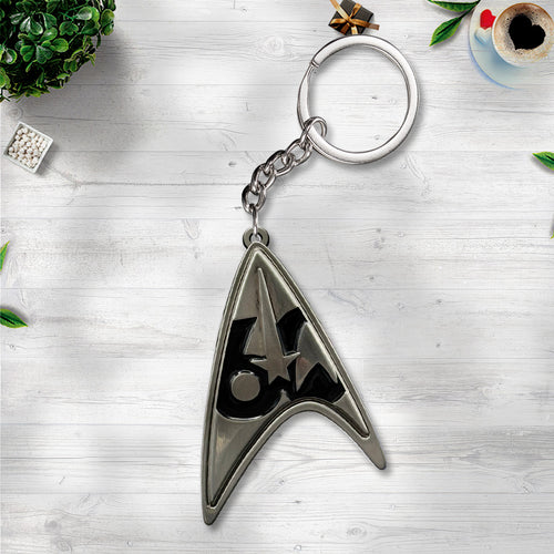Star Trek 60th Anniversary 2026 Custom Shape 2-sided Keychain – TANTN21298