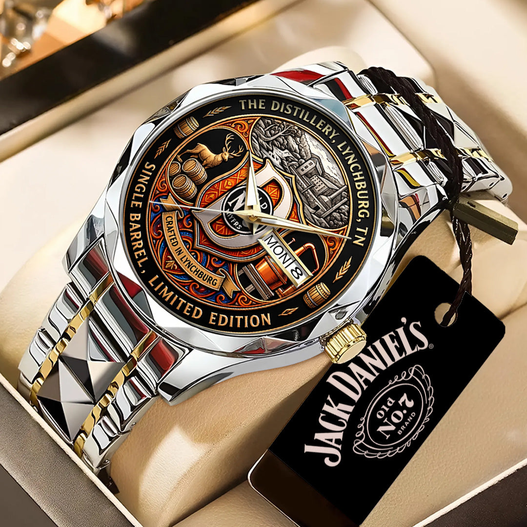 Jack Daniel's Alloy Luxury Quartz Watch – TANTN21396