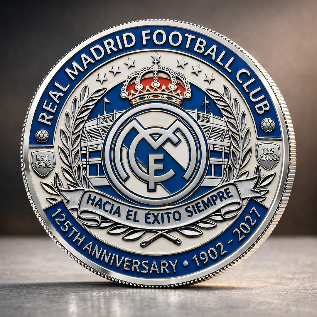 Real Madrid 125th Anniversary Commemorative Coin – TANTN21596
