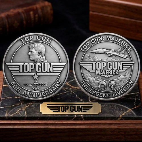 Top Gun 40th Anniversary 2026 Commemorative Coin – TANTN21619