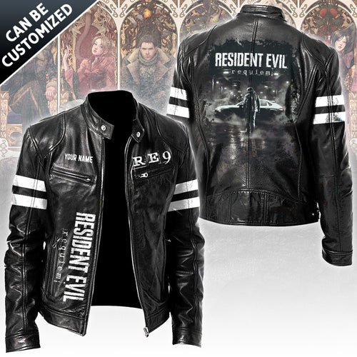 Personalized Resident Evil Requiem Motorcycle Leather Jacket – TANTN21626
