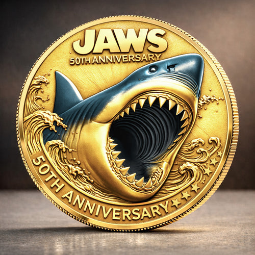 Jaws 50th Anniversary Commemorative Coin – TANTN21726