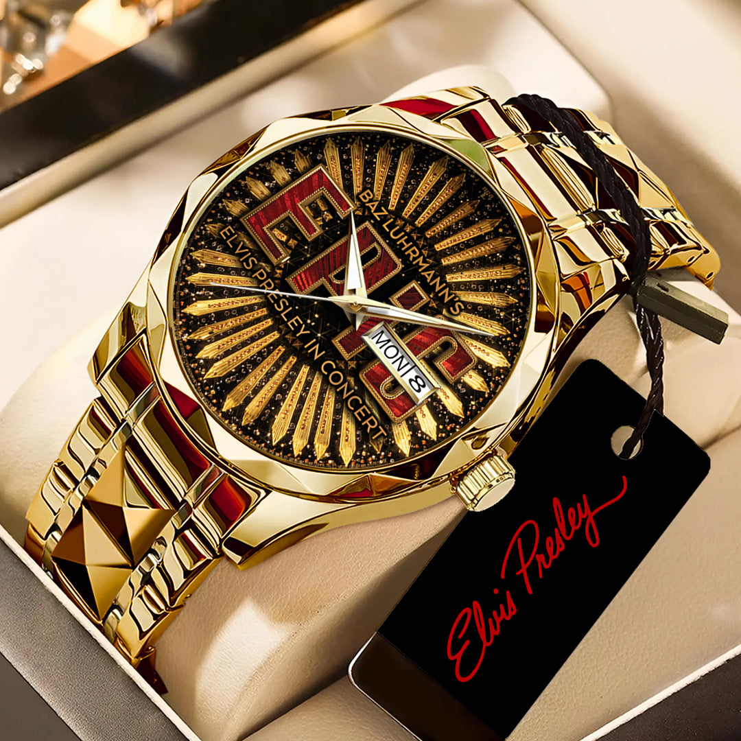 Elvis Presley Alloy Luxury Quartz Watch – TANTN21803