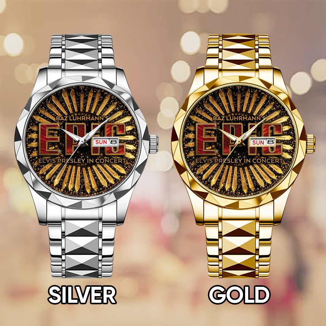 Elvis Presley Alloy Luxury Quartz Watch – TANTN21803