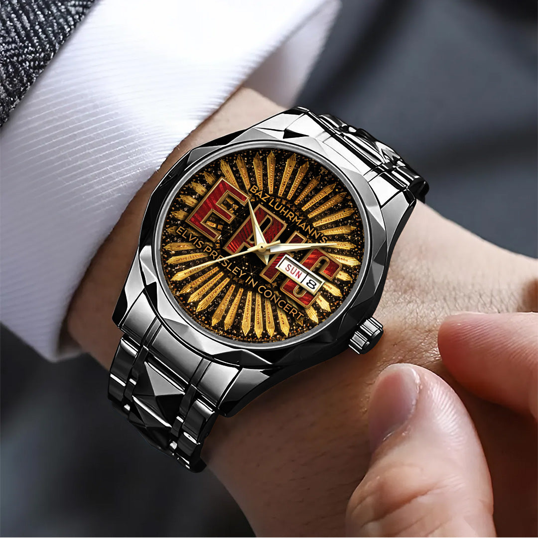 Elvis Presley Alloy Luxury Quartz Watch – TANTN21803