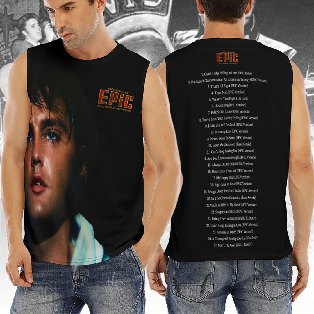 Elvis Presley 3D O-neck Tank Top – TANTN21979