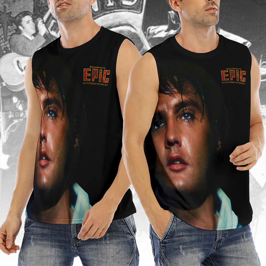 Elvis Presley 3D O-neck Tank Top – TANTN21979