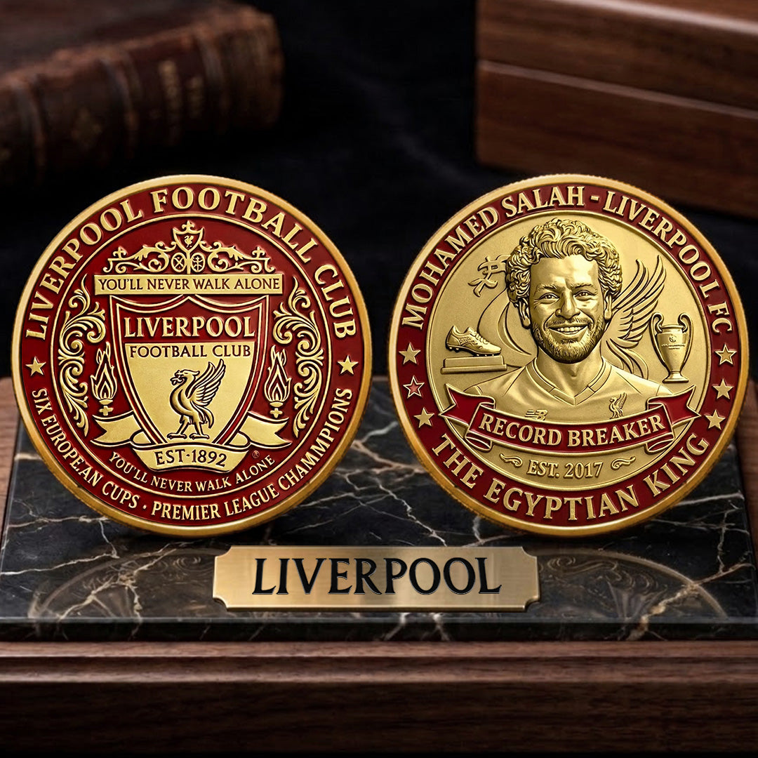 Liverpool FC x Mohamed Salah Commemorative Coin – TANTN22038
