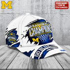 Personalized Michigan Wolverines 2026 Men's Basketball National Champions Classic Cap – TANTN22181