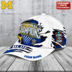 Personalized Michigan Wolverines 2026 Men's Basketball National Champions Classic Cap – TANTN22181