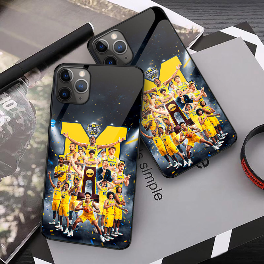 Michigan Wolverines 2026 Men's Basketball National Champions Phone Case – TANTN22296