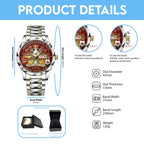 Arsenal FC Premier League Champions 25/26 Alloy Luxury Quartz Watch – TANTN22415