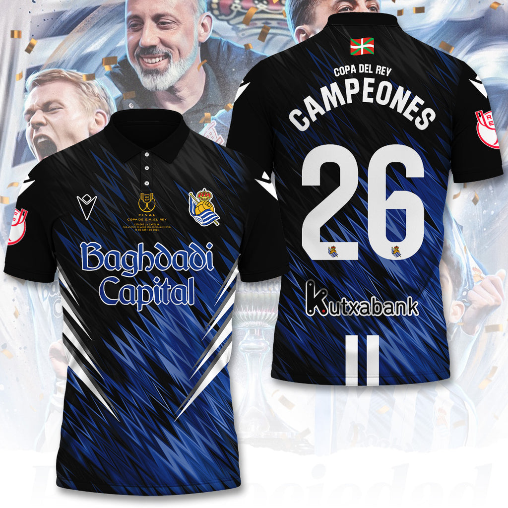 Real Sociedad Champions Copa del Rey 2026 3D Apparel – TANTN22448