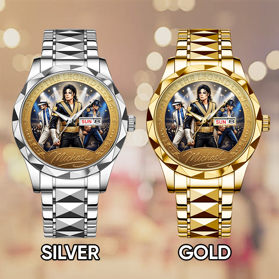 Michael Jackson Alloy Luxury Quartz Watch – TANTN22540