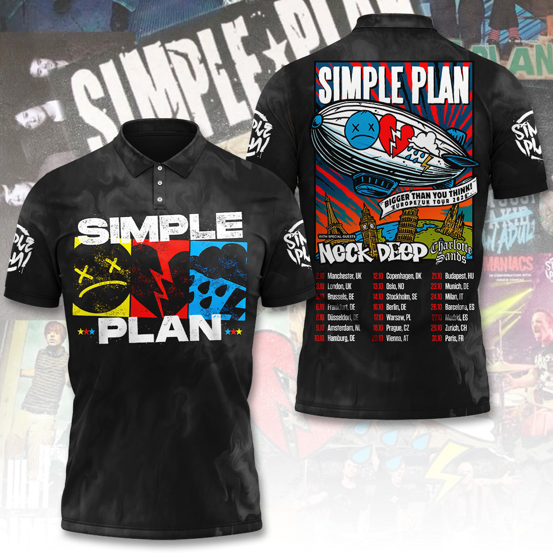 Simple Plan Tour 2026 3D Apparel – TANTN22557