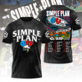 Simple Plan Tour 2026 3D Apparel – TANTN22598